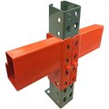 Global Industrial 108 Inch Pallet Rack Beam, Slotted 6150 lbs cap 2Pcs 711273